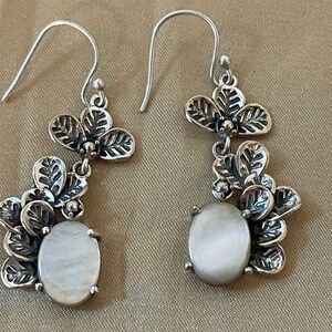 925 Silver and Mother of Pearl Earrings